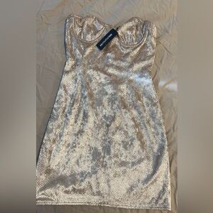 Pretty little thing sexy bustier dress size 4